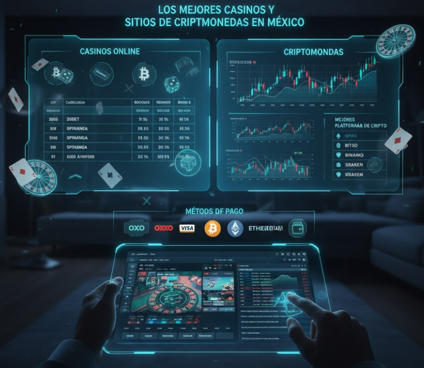 Los Mejores Casinos y Sitios de Criptomonedas en México